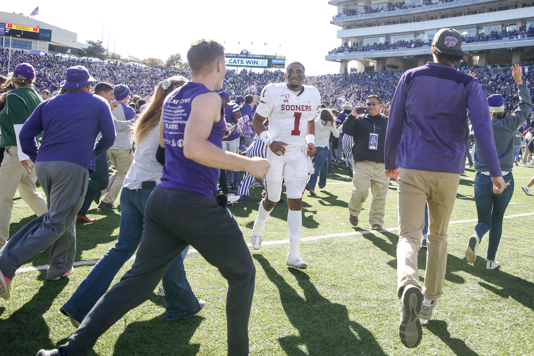 Oklahoma Sooners vs Kansas State Wildcats